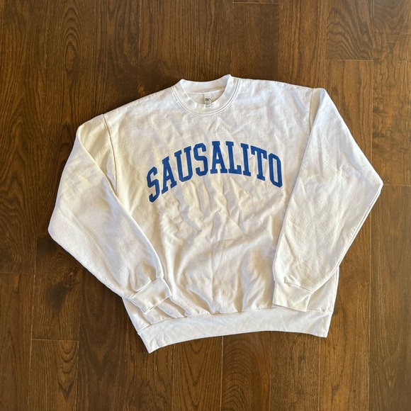 Los Angeles Apparel Tops - LA Apparel / Sausalito Sweatshirt Ultra Blue